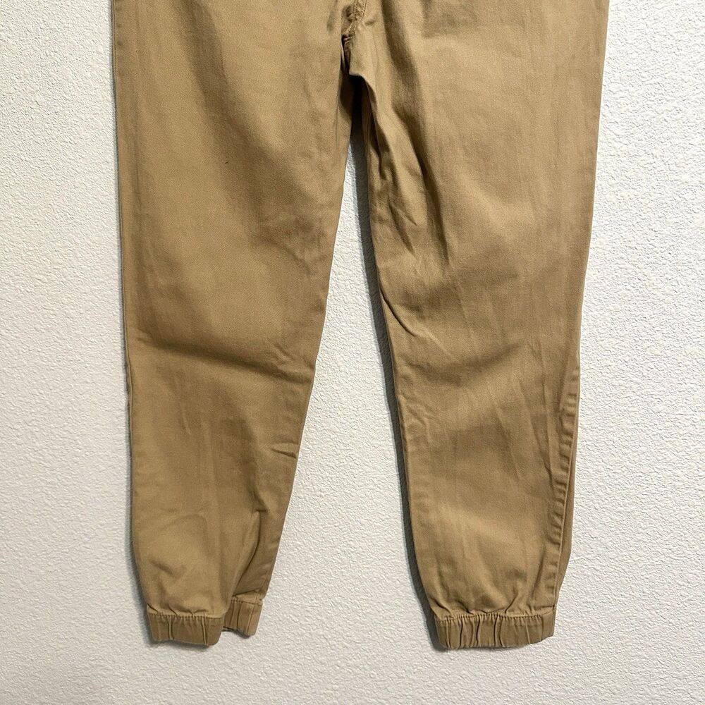 Elwood Joggers Pants Mens Size Medium Tan Khaki Drawstring Pockets Tapered - Picture 6 of 12